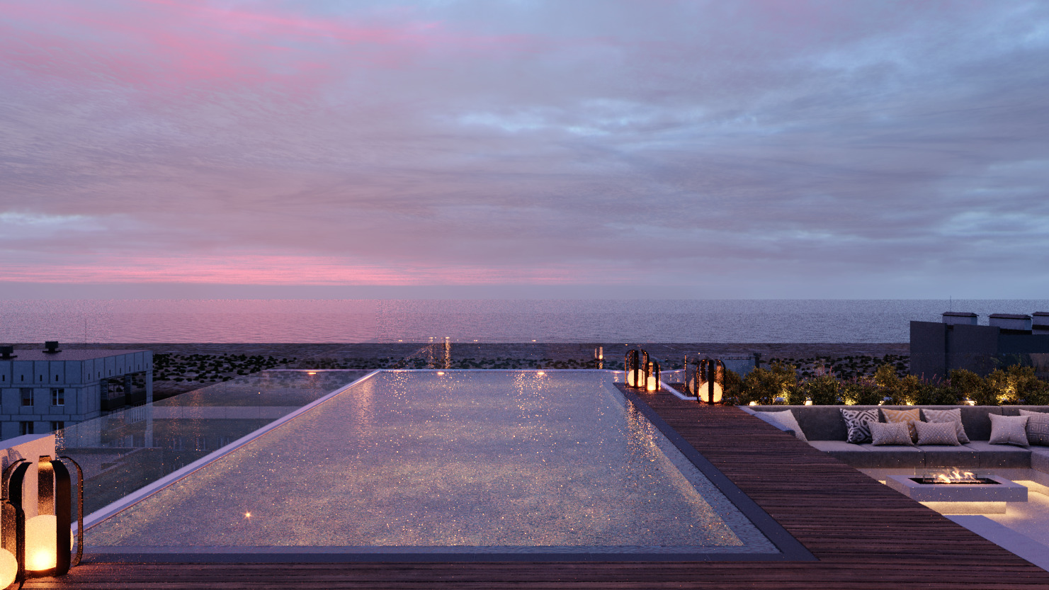 Rooftop Infinity Pool